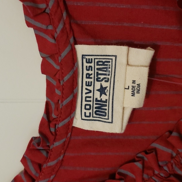 Converse One Star dress, size Large. 100% cotton - Picture 3 of 12